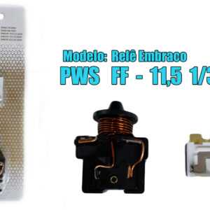 Relê Embraco PWS FF 11,5  1/3 110w  com Protetor