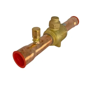 Válvula Esférica Danfoss 009L7055 GBC 7/8 Solda Com Porta De Acesso (Tipo Schrader)