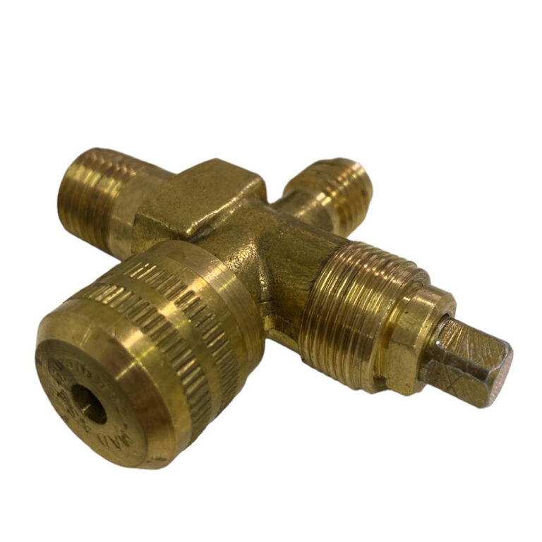 Gohantee Access Service Valve, 50Pcs 1/4" SAE X 1/4" OD X 4