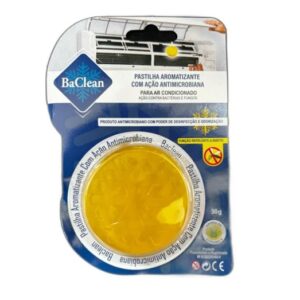Pastilha Aromatizante com Ação Antimicrobiana para Ar-condicionado - Citronela