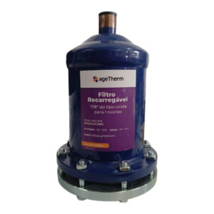 Filtro recarregável Carcaça Elemento 7/8 Solda
