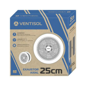 Ventilador Axial Exaustor 25cm 220v Ventisol
