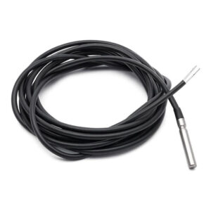Sensor Ntc Temperatura Cabo 3m 5x30 Mm Capsula Inox