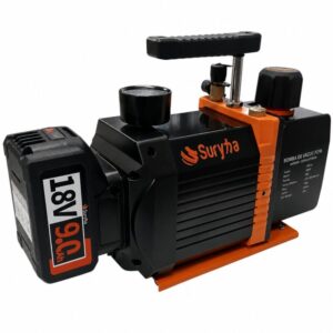Bomba de Vacuo 7 CFM Duplo Estagio  Bateria Suryha